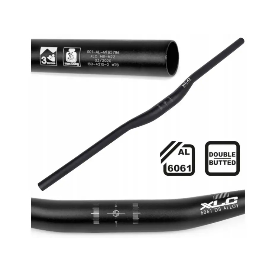 KRMILO XLC 6061DB MTB LIGHT ALU 760MM 31.8 760MM