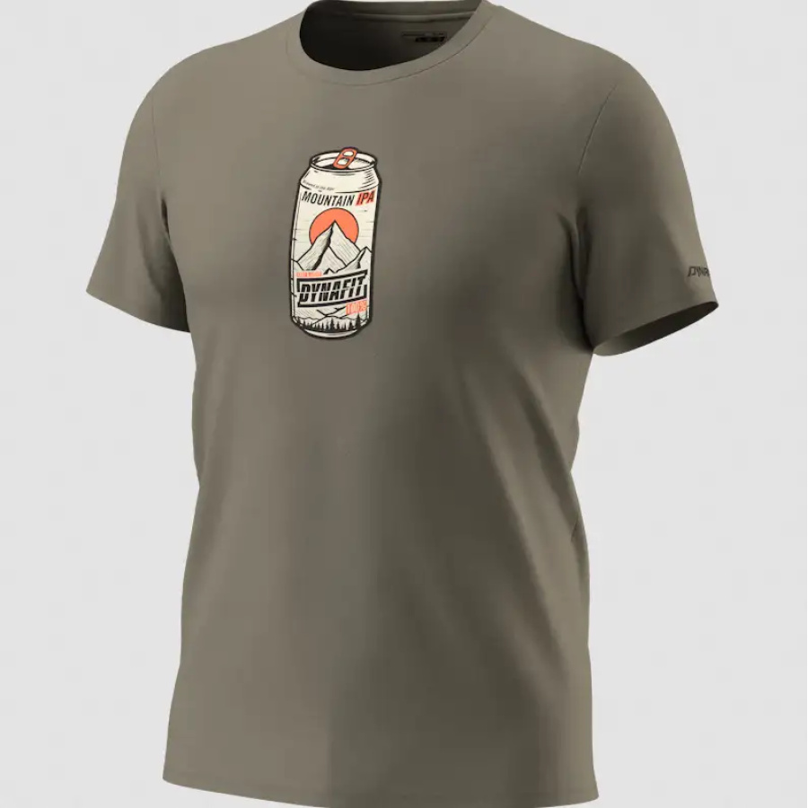 MAJICA DYNAFIT GRAPHIC COTTON Fallen rock/beer can