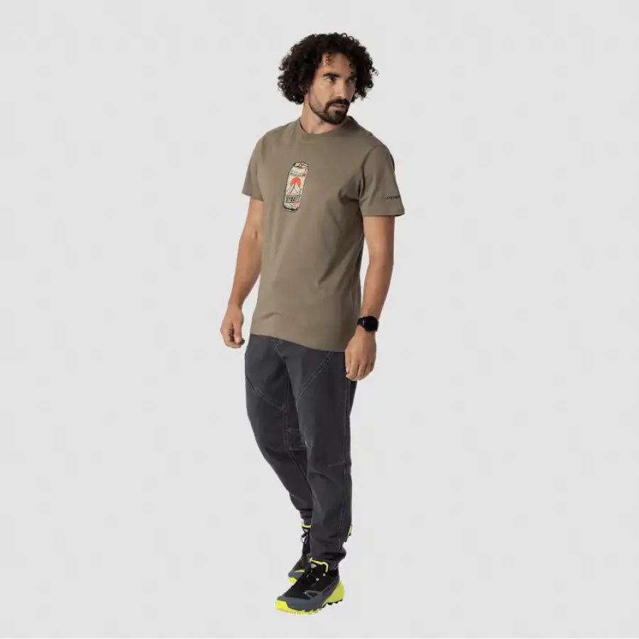 MAJICA DYNAFIT GRAPHIC COTTON Fallen rock/beer can