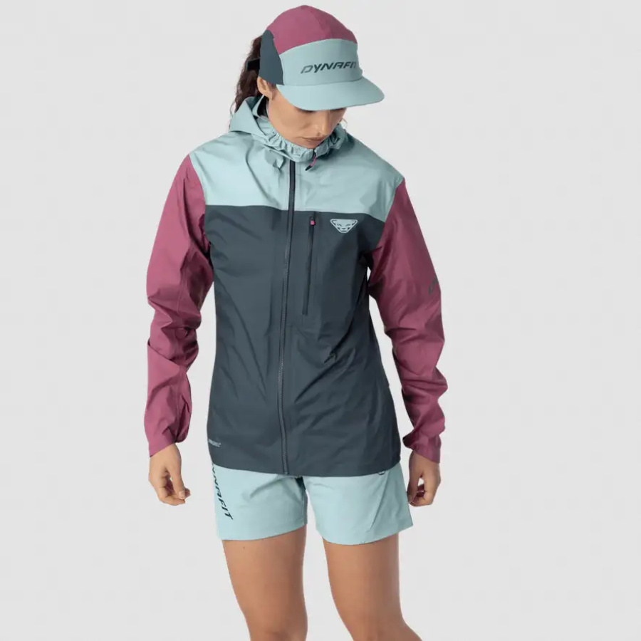 ŽENSKA JAKNA DYNAFIT TRAVERSE 3L Cinder cloud blue