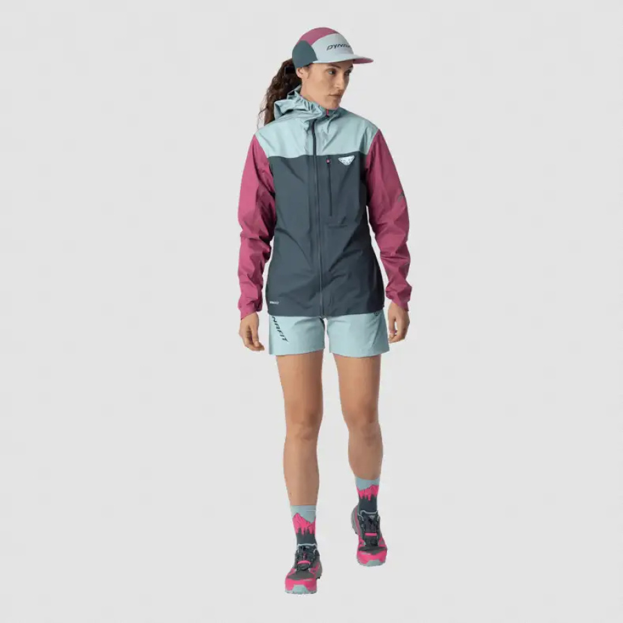 ŽENSKA JAKNA DYNAFIT TRAVERSE 3L Cinder cloud blue