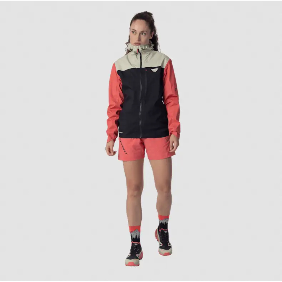 ŽENSKA JAKNA DYNAFIT TRAVERSE 3L Black out overcast