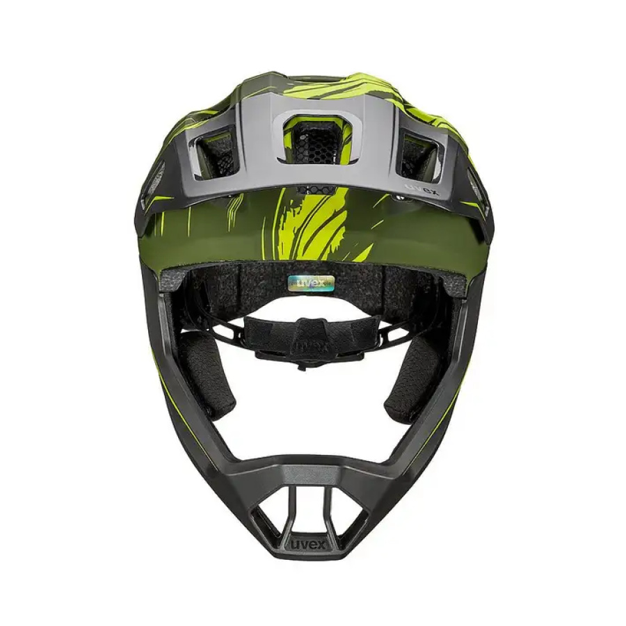 OTROŠKA ČELADA UVEX REACT JR FULLFACE dusk blue matt