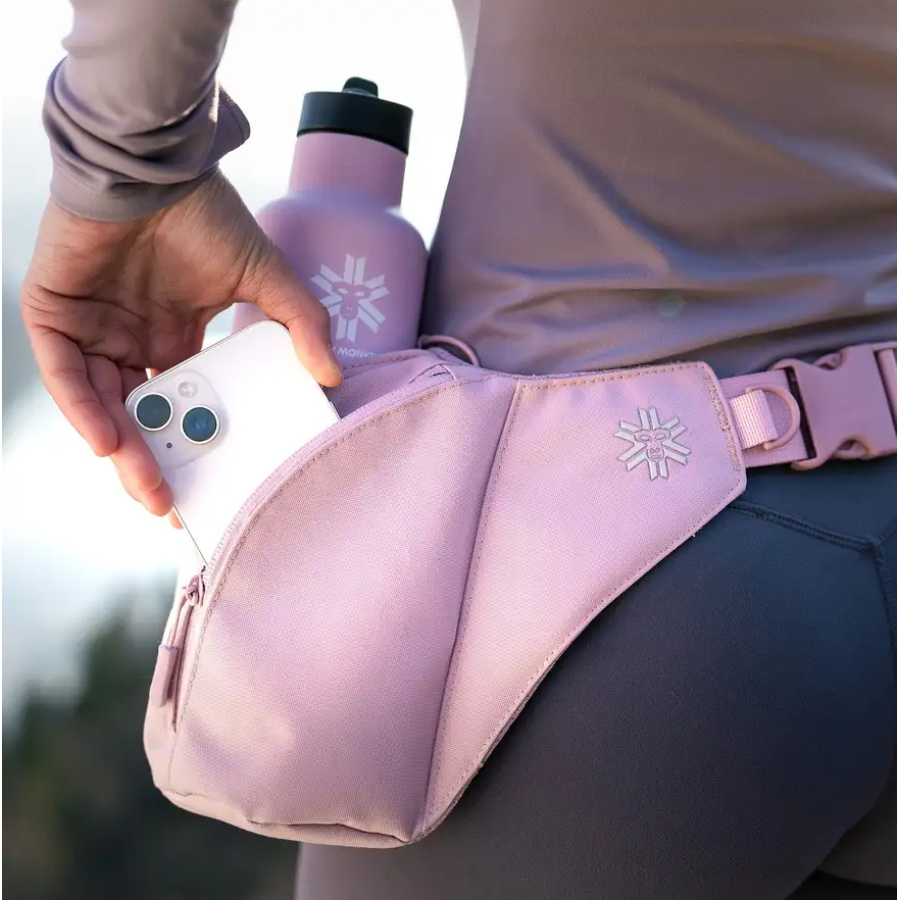 TORBICA SNOW MONKEY LOOP Lila