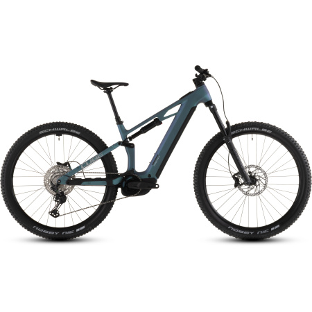 Električno gorsko kolo CUBE Stereo Hybrid ONE44 HPC Race 800 2026 smaragdgrey´n´prism