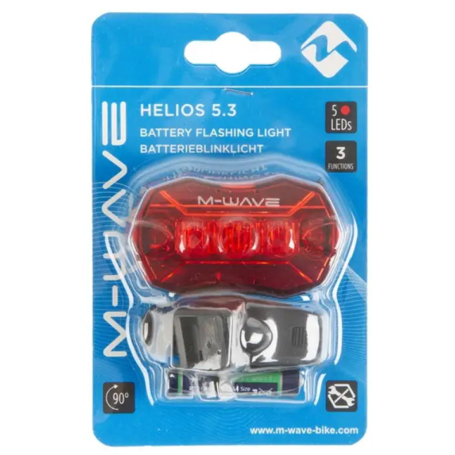LUČ ZADNJA M-WAVE HELIOS 5.3  5 LED