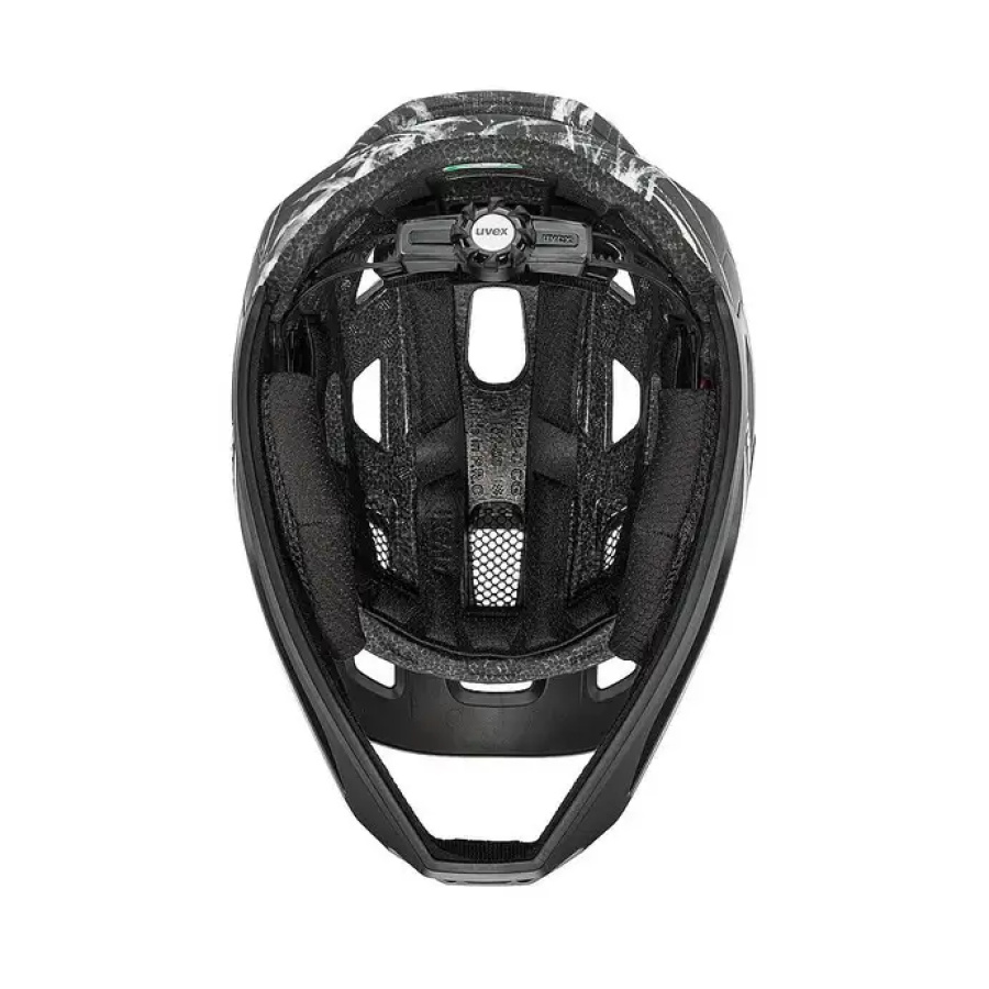 OTROŠKA ČELADA UVEX REACT JR FULLFACE black/white matt