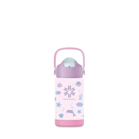 TERMOVKA SNOW MONKEY KIDS 350 ml ocean starfish pink