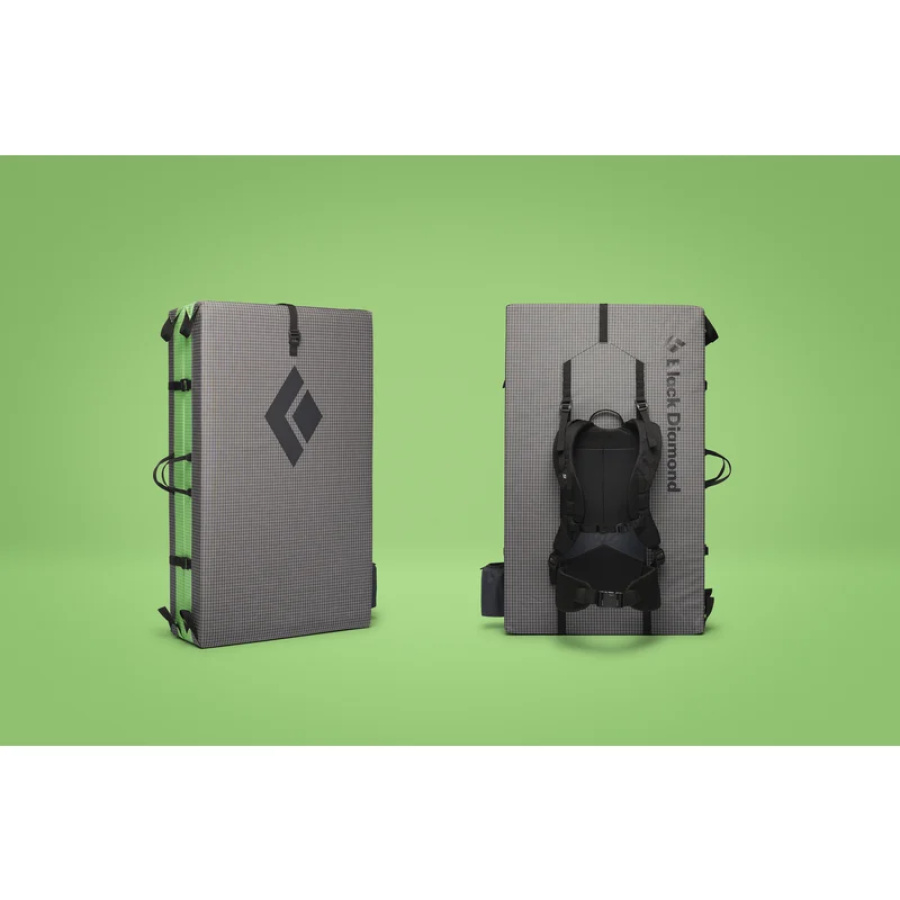 Bouldering blazina Black Diamond Erratic Vibrant green - detajl