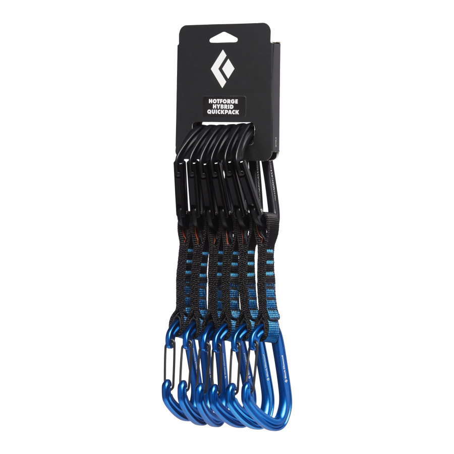 Plezalni sistem Black Diamond Hotforge Hybrid Quickpack 12cm v modri barvi - pogled 2