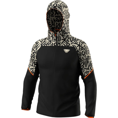 Moška tekaška vetrovka DYNAFIT Trail Wind Jacket v sivi barvi