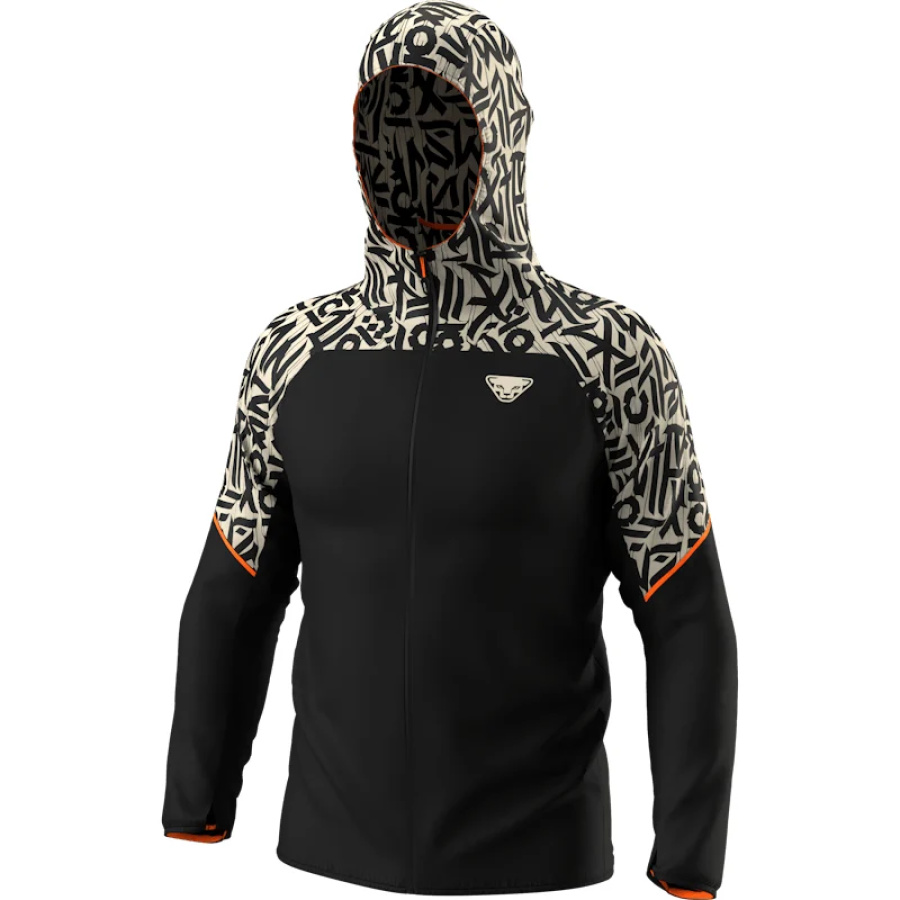 Moška tekaška vetrovka DYNAFIT Trail Wind Jacket v sivi barvi