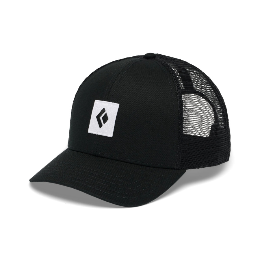 Kapa Black Diamond Trucker črna - sprednji pogled
