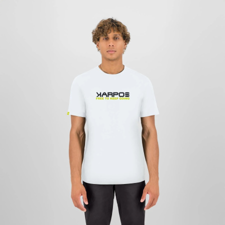 Bela moška majica Karpos Loma Cotton T-Shirt