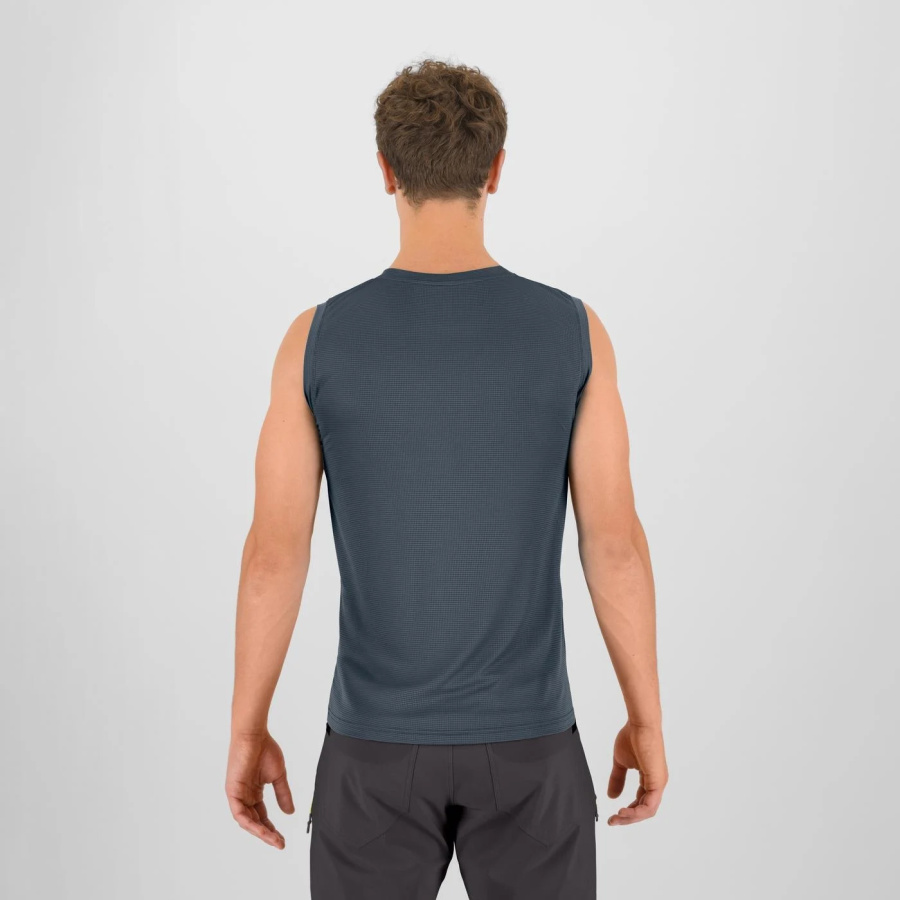 Moška majica brez rokavov Karpos Loma Evo Sleeveless Dark Slate - pogled 2