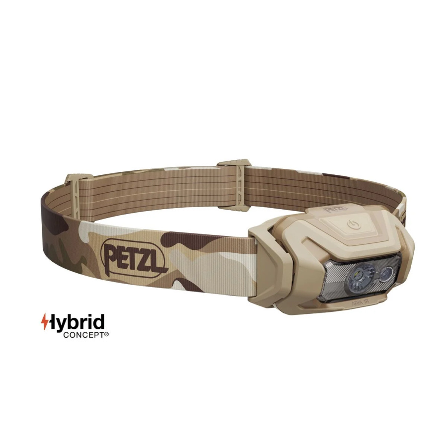 Čelna svetilka Petzl ARIA 1R RGB - pogled 2