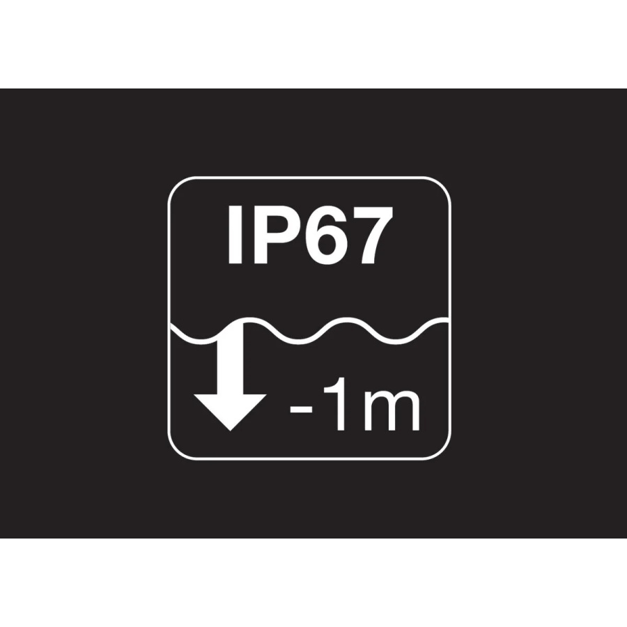 IP67 vodoodpornost čelne svetilke Petzl ARIA 1R RGB