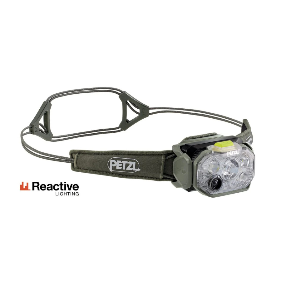 Naglavna svetilka Petzl Swift RL 1200L White - pogled 2