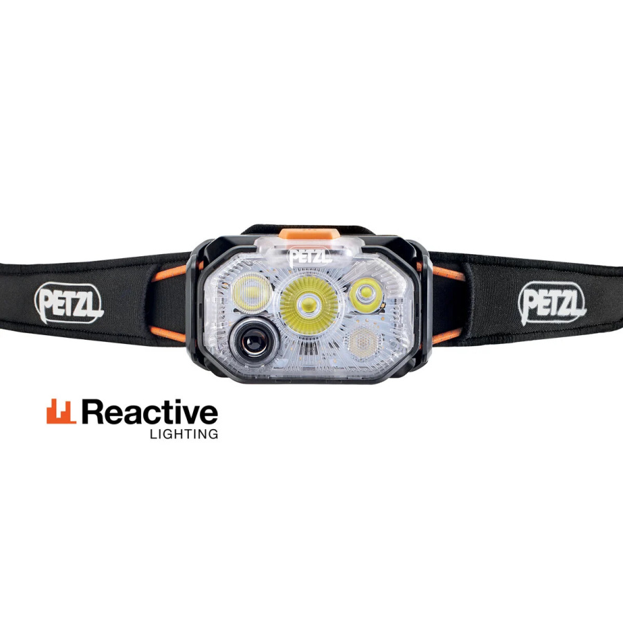 Naglavna svetilka Petzl Swift RL 1200L White - pogled 5