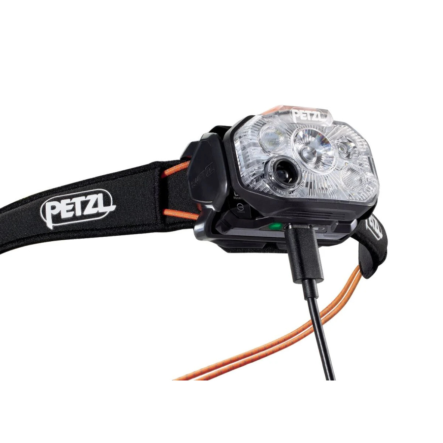Naglavna svetilka Petzl Swift RL 1200L White - pogled 6