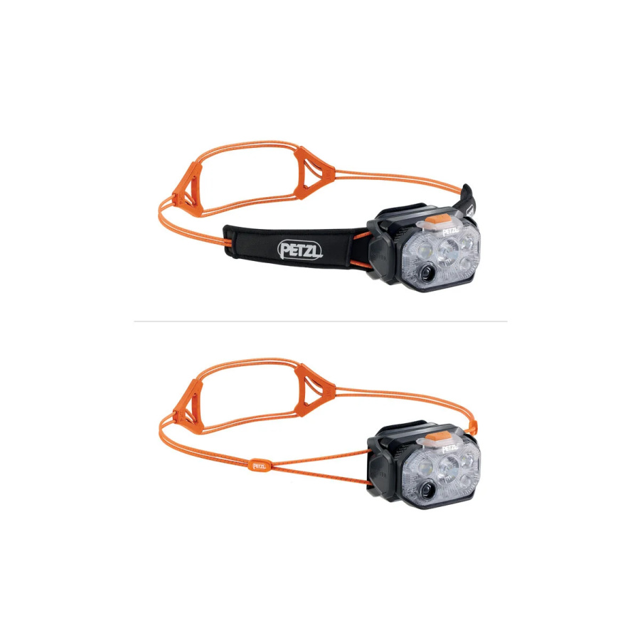 Naglavna svetilka Petzl Swift RL 1200L White - pogled 8