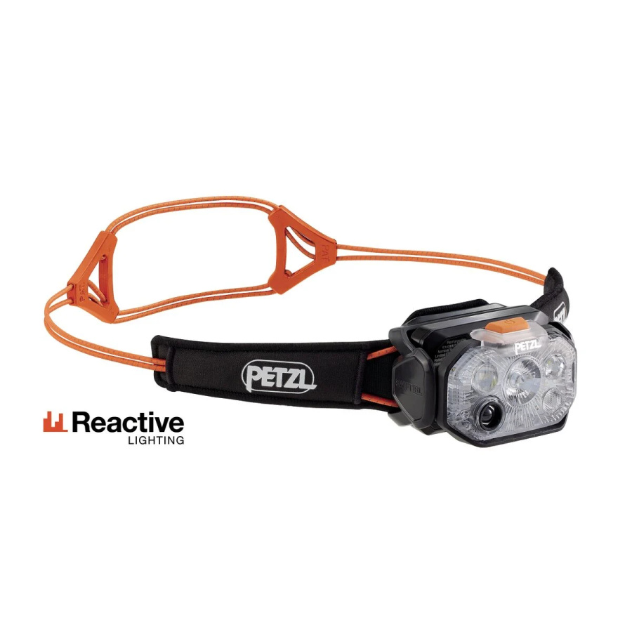 Naglavna svetilka Petzl Swift RL 1200L White - pogled 9