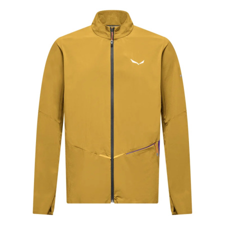 Moška softshell jakna Salewa Pedroc Durastretch Light v olivno zeleni barvi