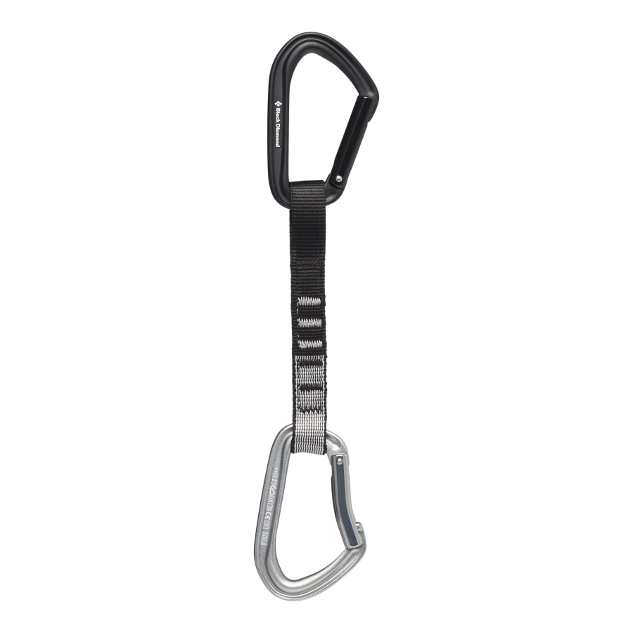 Plezalni sistem Black Diamond HotForge 16 cm v svetlo sivi barvi - pogled 2