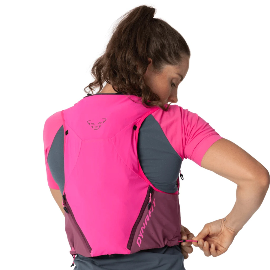 Tekaški nahrbtnik DYNAFIT Alpine 8 Pink glo/amaranth - pogled 2