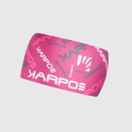 Naglavni trak Karpos Lavaredo Beet Red/Virtual Pink