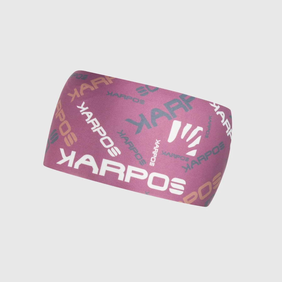 Športni naglavni trak Karpos Lavaredo v barvi vineyard/aztec