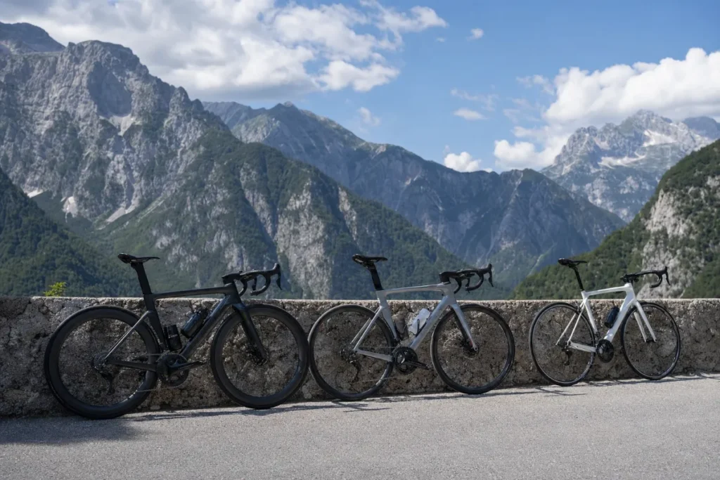Aero, endurance in vzpenjalno cestno kolo na prelazu