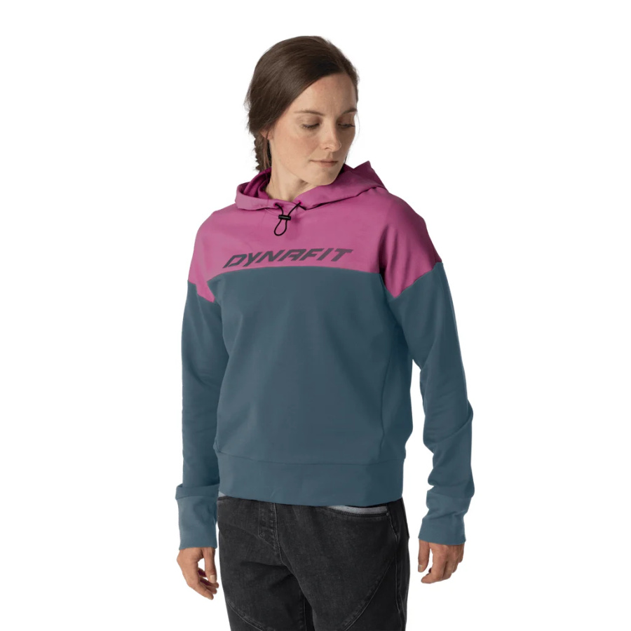 Ženski pulover Dynafit 24/7 Hoody Magenta - pogled 2