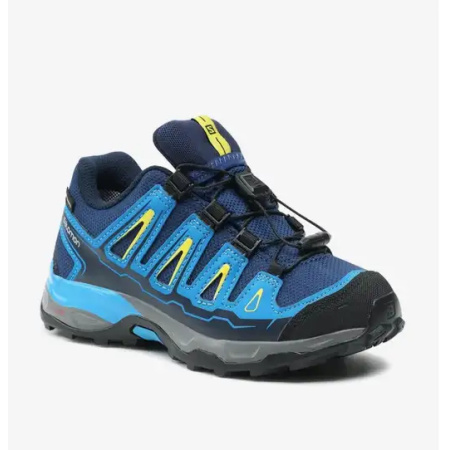 OTROŠKI ČEVLJI SALOMON X-ULTRA GTX J Blue Depth/Blazing yellow