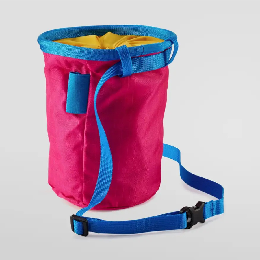 VREČKA ZA MAGNEZIJ LA SPORTIVA GRANITE CHALK BAG COTM Fucsia/giallo