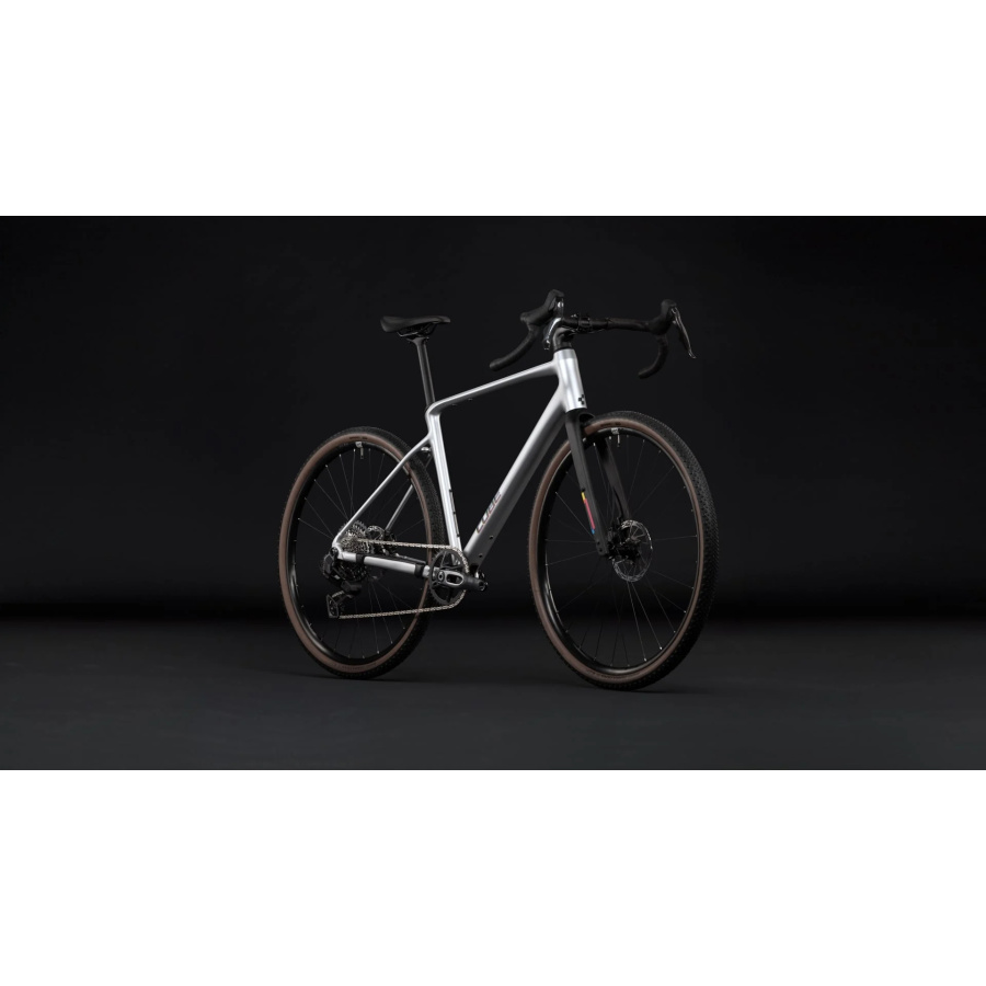 Gravel kolo CUBE Nuroad SLX 2027 spaceship'n'cmyk - pogled 2
