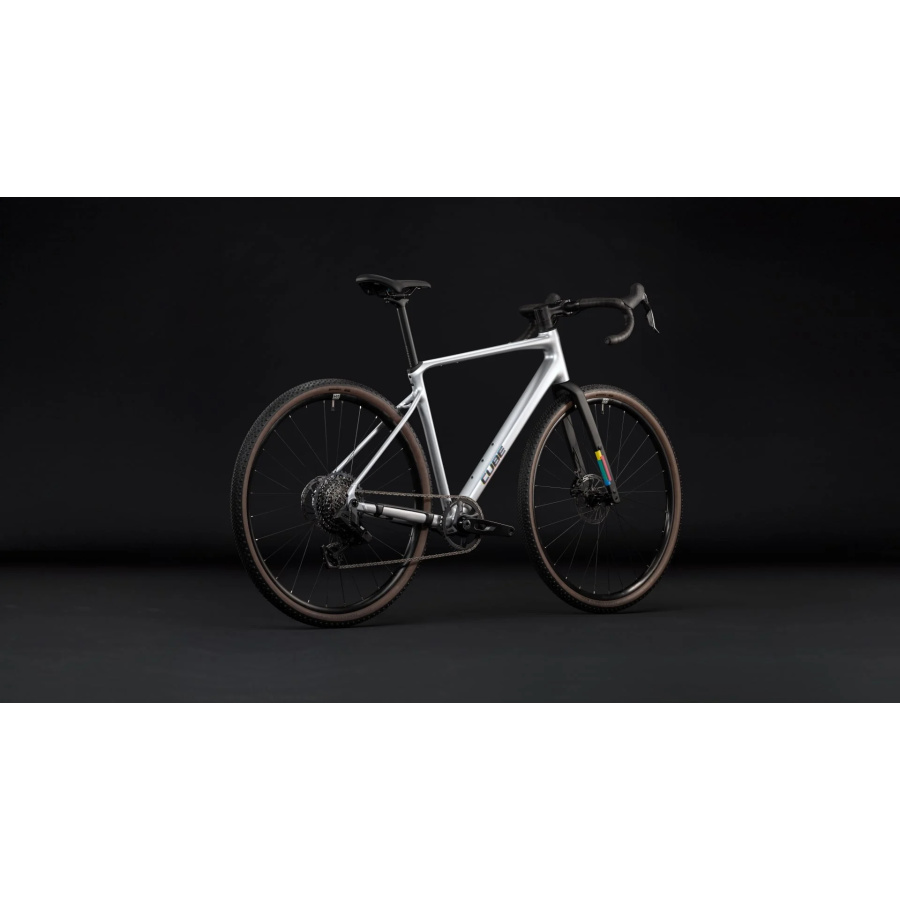 Gravel kolo CUBE Nuroad SLX 2027 spaceship'n'cmyk - pogled 3