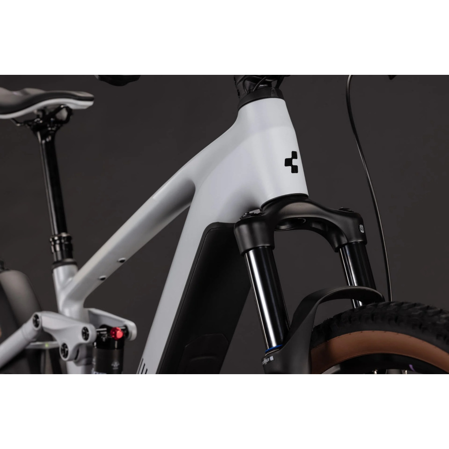 Električno gorsko kolo CUBE Stereo Hybrid ONE22 Pro 800 2027 foggrey'n'sparklerose - pogled 10