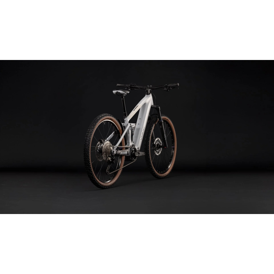 Električno gorsko kolo CUBE Stereo Hybrid ONE22 Pro 800 2027 foggrey'n'sparklerose - pogled 3