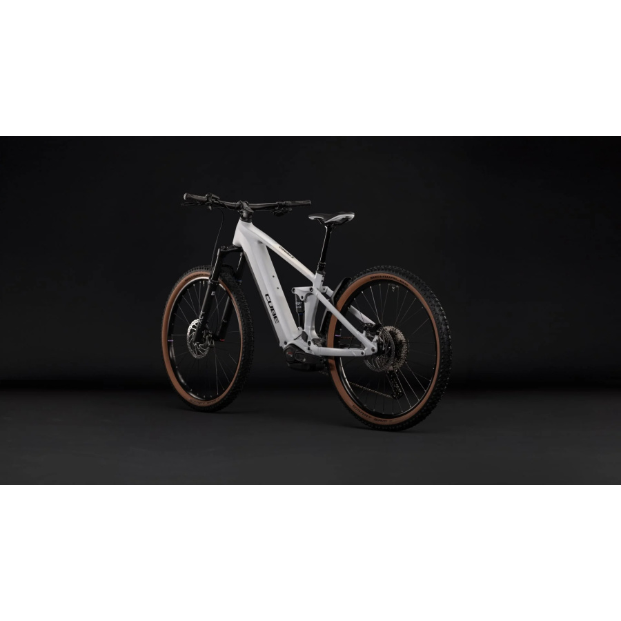 Električno gorsko kolo CUBE Stereo Hybrid ONE22 Pro 800 2027 foggrey'n'sparklerose - pogled 5