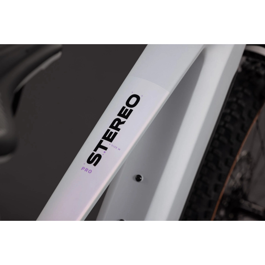 Električno gorsko kolo CUBE Stereo Hybrid ONE22 Pro 800 2027 foggrey'n'sparklerose - pogled 7