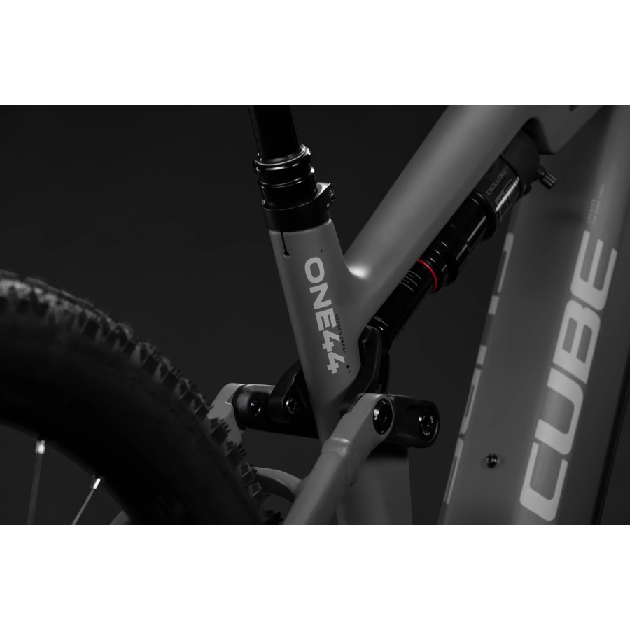 Električno gorsko kolo CUBE Stereo Hybrid ONE44 HPC Pro 800 2027 oldgrey'n'black - detajl 3