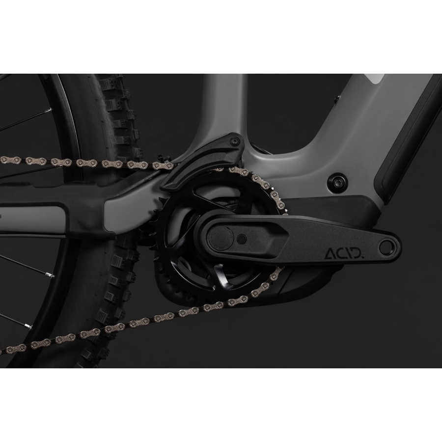 Električno gorsko kolo CUBE Stereo Hybrid ONE44 HPC Pro 800 2027 oldgrey'n'black - detajl 4