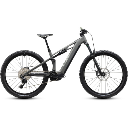 Električno gorsko kolo CUBE Stereo Hybrid ONE44 HPC Pro 800 2027 oldgrey'n'black - pogled