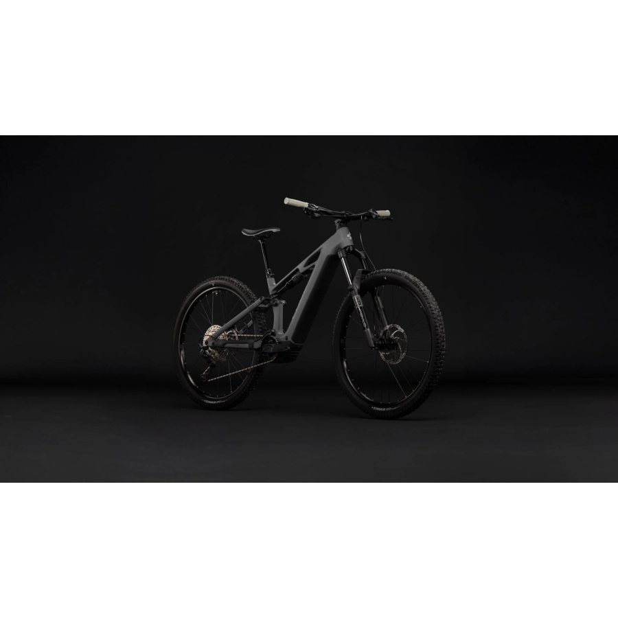 Električno gorsko kolo CUBE Stereo Hybrid ONE44 HPC Pro 800 2027 oldgrey'n'black - pogled 2