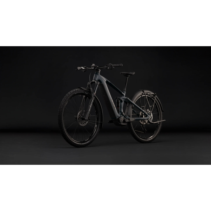 Električno gorsko kolo CUBE Stereo Hybrid ONE44 Pro 800 FE 2027 v črni barvi - pogled 4