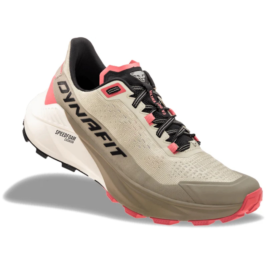 Ženski trail tekaški čevlji DYNAFIT Ultra 100 V3 Rock khaki/overcast - pogled 4