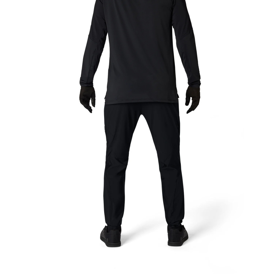 Kolesarske hlače Fox Flexair Black - pogled 4