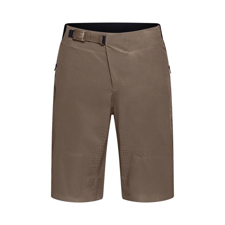 Kratke kolesarske hlače Fox Flexair Short Nutmeg Brown