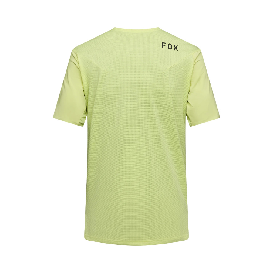 Kolesarska majica Fox Flexair Lime Green - pogled 2